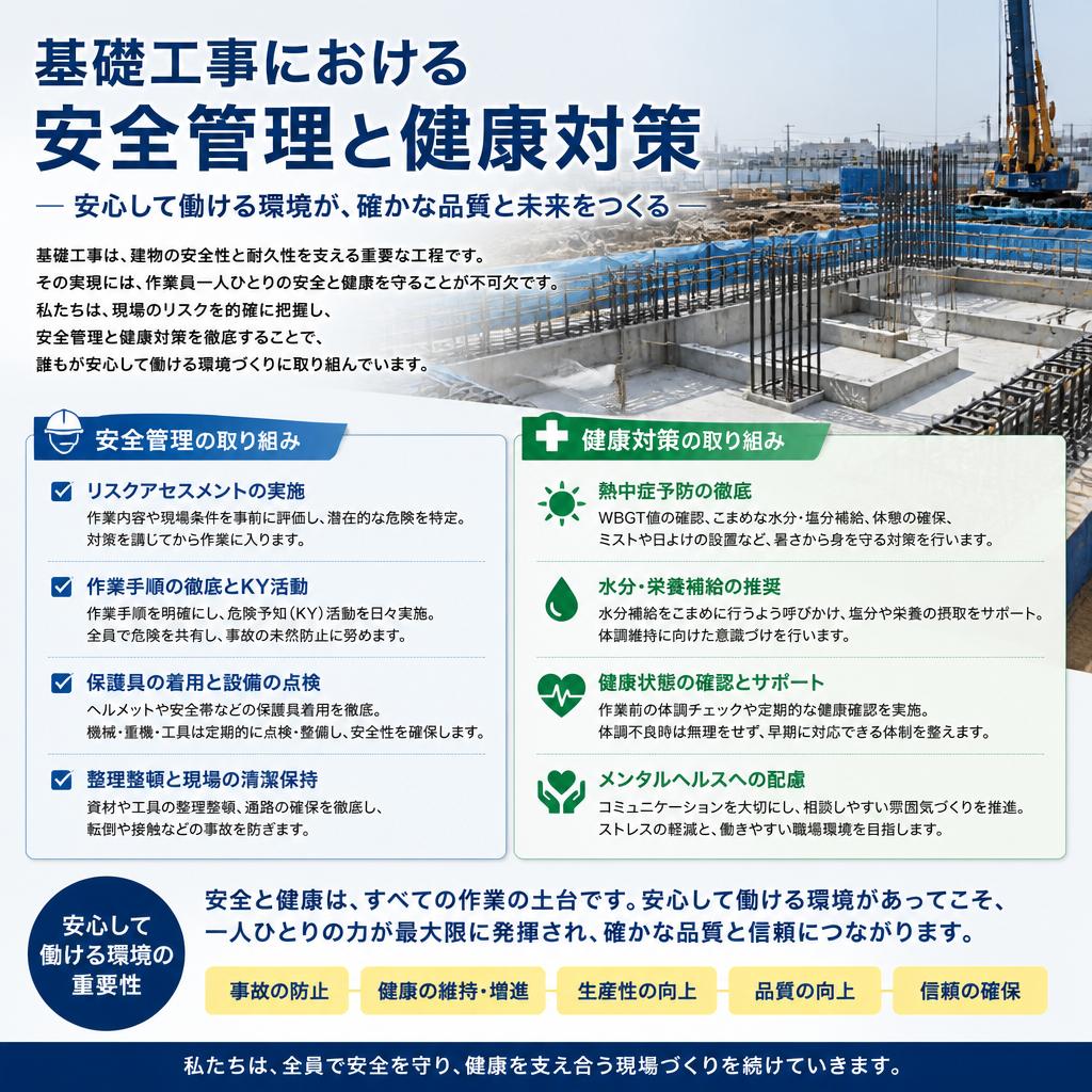 5. 安全で安心な作業環境